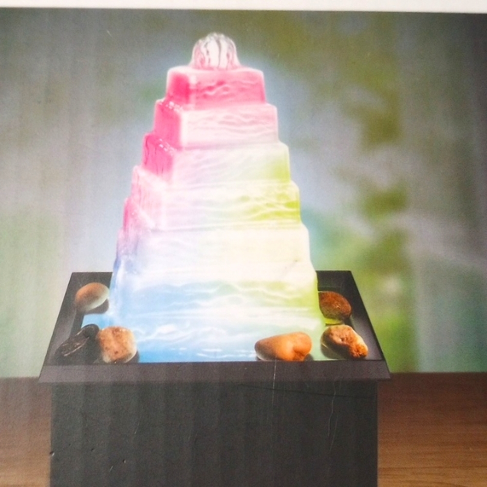 PYRAMID RGB LED FOUNTAIN